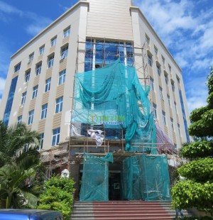 Màn sáo văn phòng, rèm cửa tự động Ngân hàng AGRIBANK Võ Văn Tần – Long An